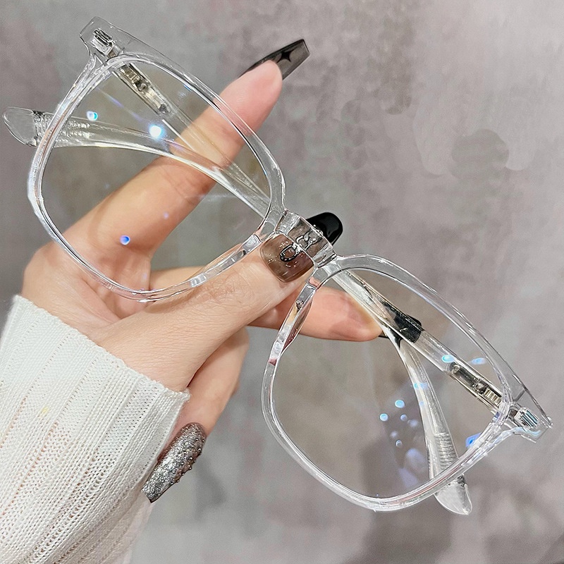 Mắt Kính Gọng Vuông Chống Ánh Sáng Xanh Thời Trang Cho Nữ