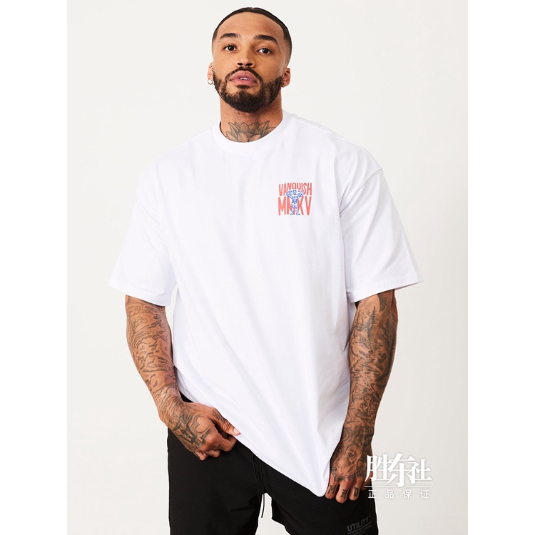 Vanquish vq mmxv Áo Thun Thể Thao Tay Ngắn Dáng Rộng Năng Động Thời Trang Dành Cho Nam