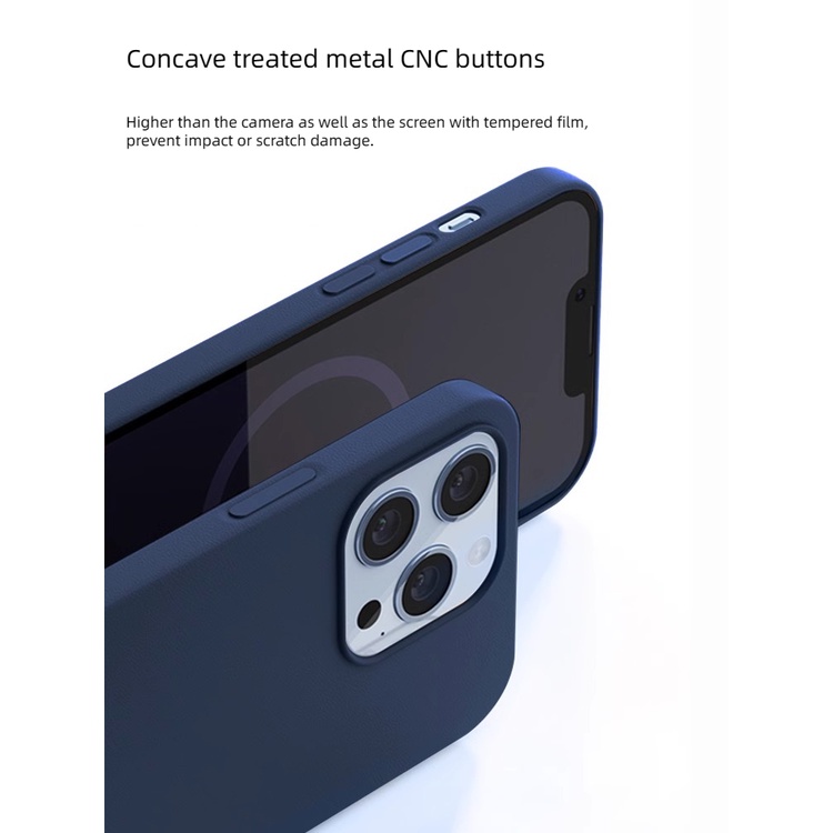 Ốp Lưng từ tính iPhone 15 Pro Max Plus 15Pro Bao Da Cho Da Thật Sang Trọng Có Hút Từ Tính Tương Thích Với Bộ Sạc Nhanh Không Dây Ví Đựng Thẻ Bằng Da