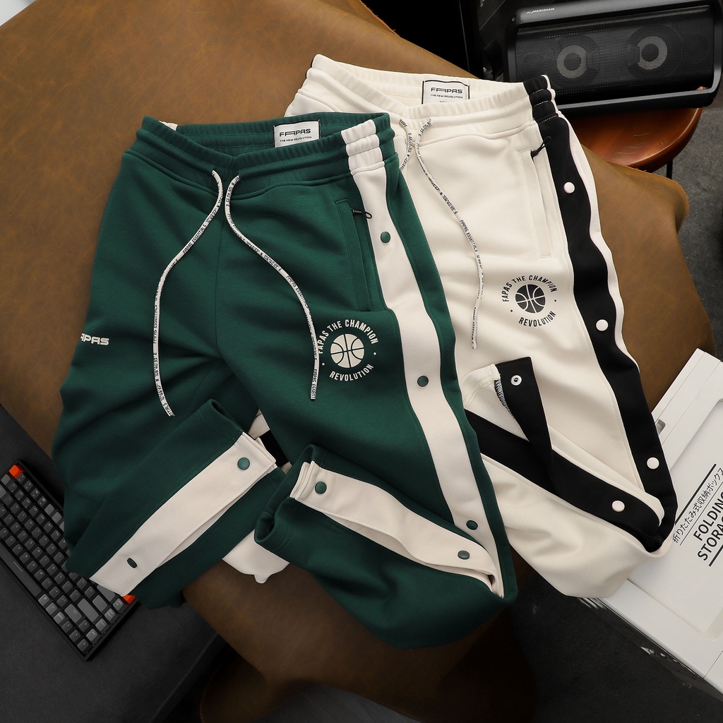 Quần Jogger Nam Crab Chất Nỉ Chân Cua Dày Dặn Form Relaxed FAPAS