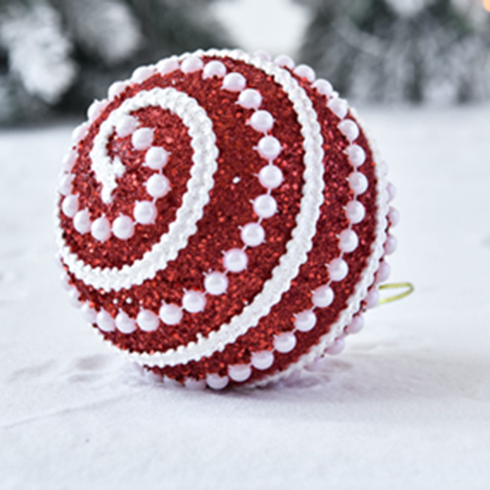 Quả Châu Vàng 8cm Trang Trí Cây Thông Noel