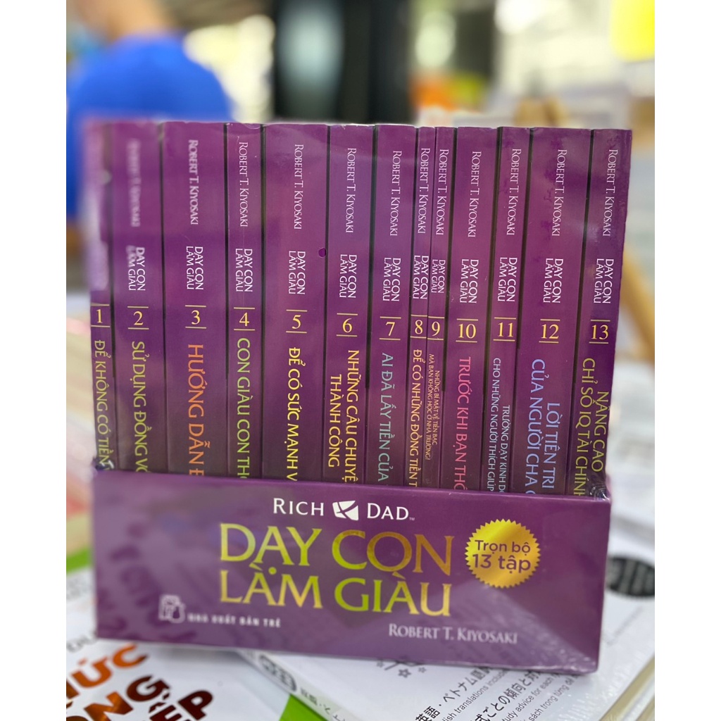 Sách - Boxset Dạy con làm giàu