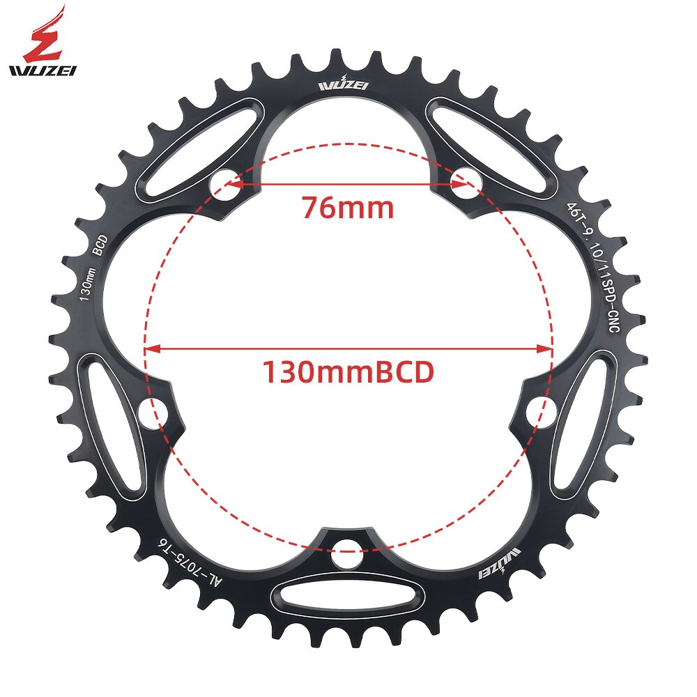 Dây Xích Xe Đạp 110 / 130bcd 36 / 38 / 40 / 42 / 44 / 46 / 48 / 50 / 52 / 54 / 56 / 58 / 60t 110bcd / 130bcd