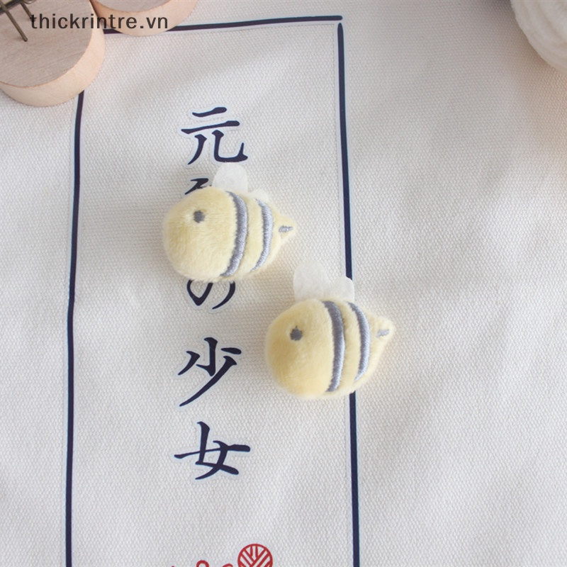 Ghim Cài Ba Lô / Balo Hình Mèo / Cá / Ong Hoạt Hình Dễ Thương