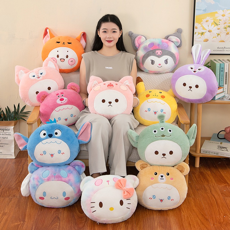 Dễ Thương Gối Ngủ Nhồi Bông Hình sanrio oculomi Đáng Yêu