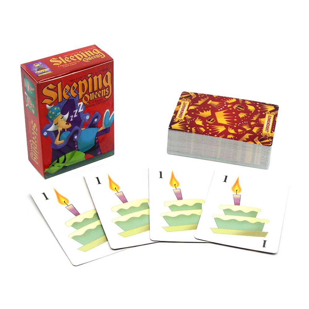 Sleeping Queens English version Card Game, 79 Cards