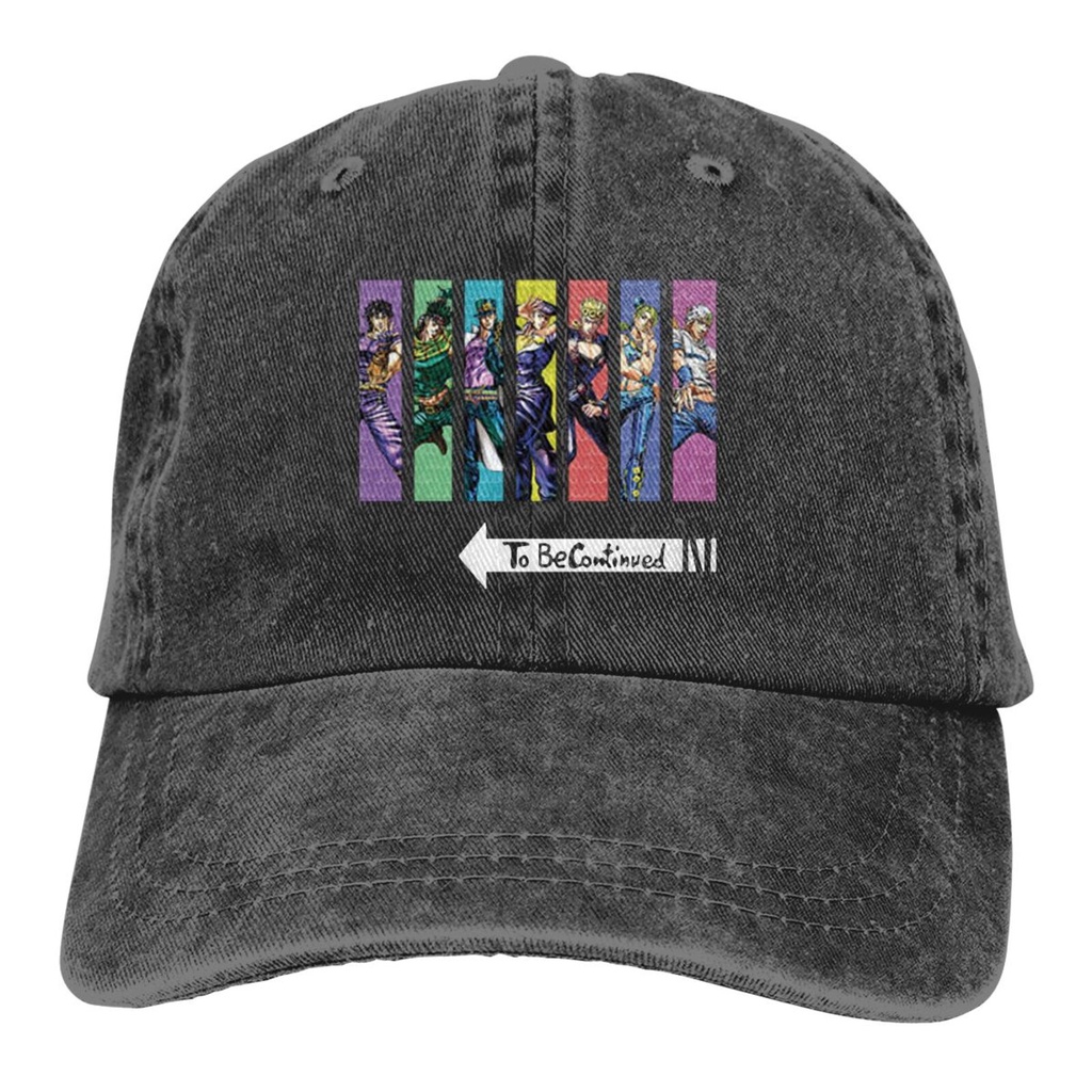 Phong Cách Mùa Hè Jojo Kỳ Dị Phiêu Lưu Kujo Jotaro Joseph Joestar Cosplay Cá Tính In Mũ Cao Bồi