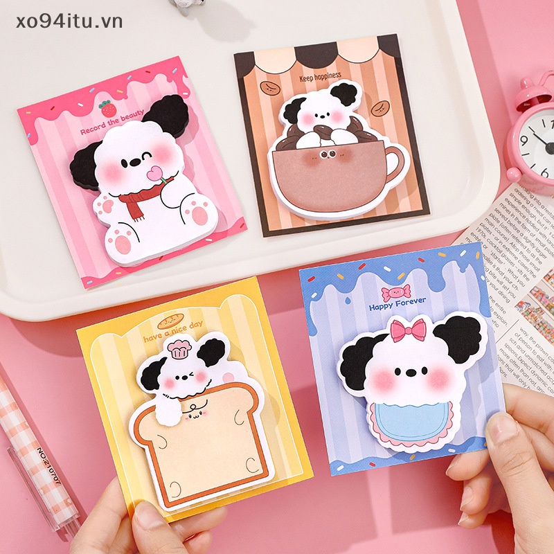 Xoitu Set 30 Tờ Giấy Dán Ghi Chú Hình Động Vật Dễ Thương Dùng Ghi Chú Lên Kế Hoạch Cho Học Sinh / Văn Phòng vn