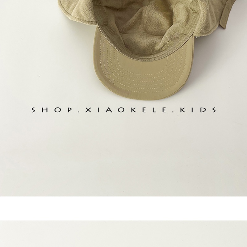 Mũ Lưỡi Trai Dày Dặn Giữ Ấm Tai Phong Cách Hàn Quốc Dành Cho Nam Và Nữ