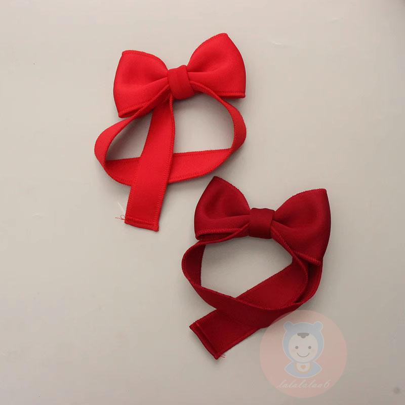 Kẹp Tóc Nơ Mềm Điều Chỉnh Được Cho Bé Gái laa6-baby