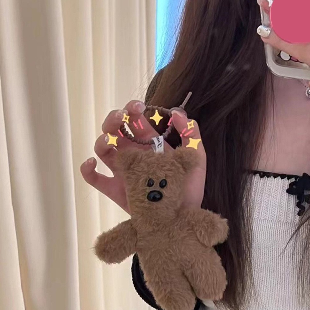 Móc Khóa Hình Thú Nhồi Bông Dễ Thương