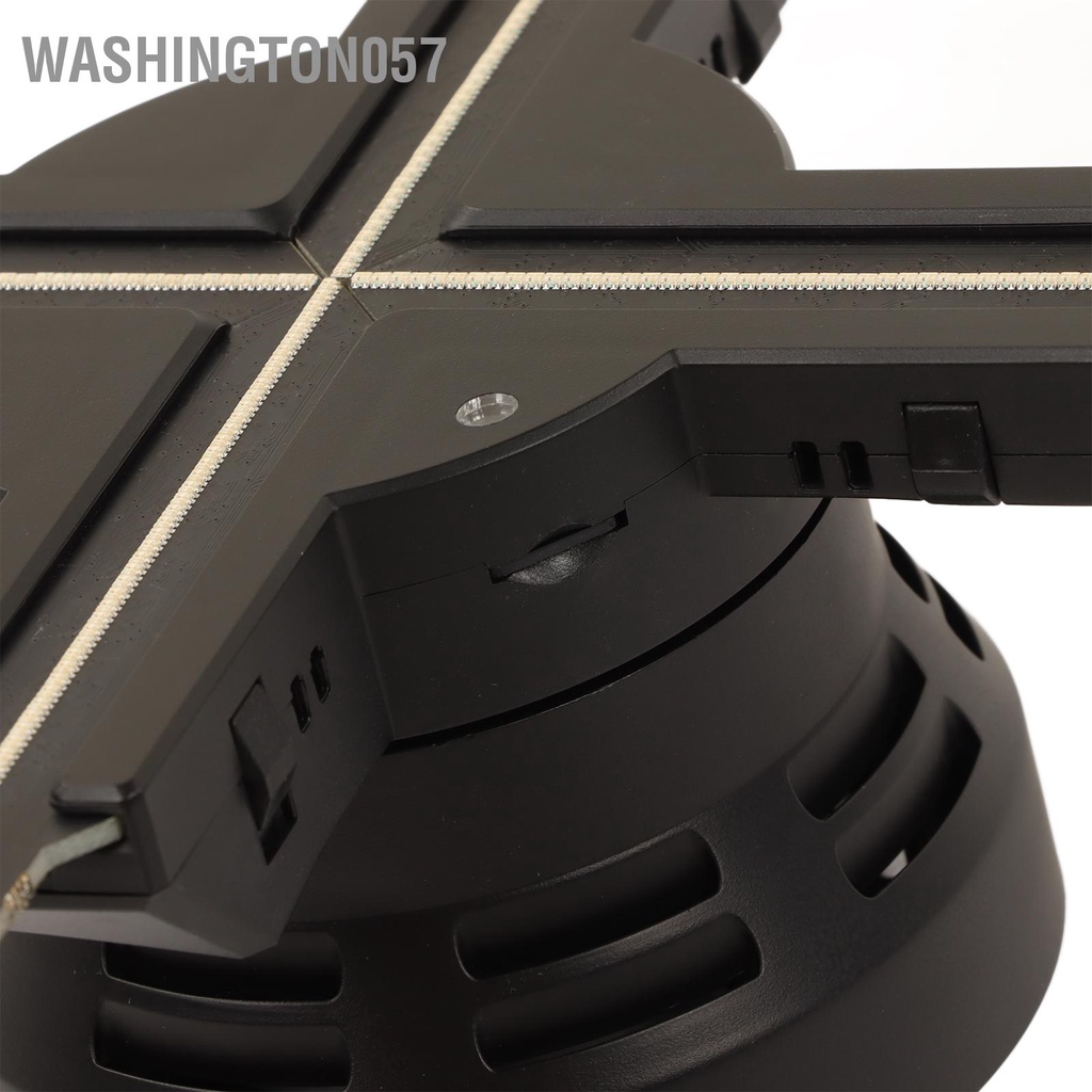 Washington057 Máy quảng cáo ba chiều 3D 2000x720 720 đèn LED 4 lá Cắm và chạy WiFi có thể điều chỉnh Quạt hình 100‑240V