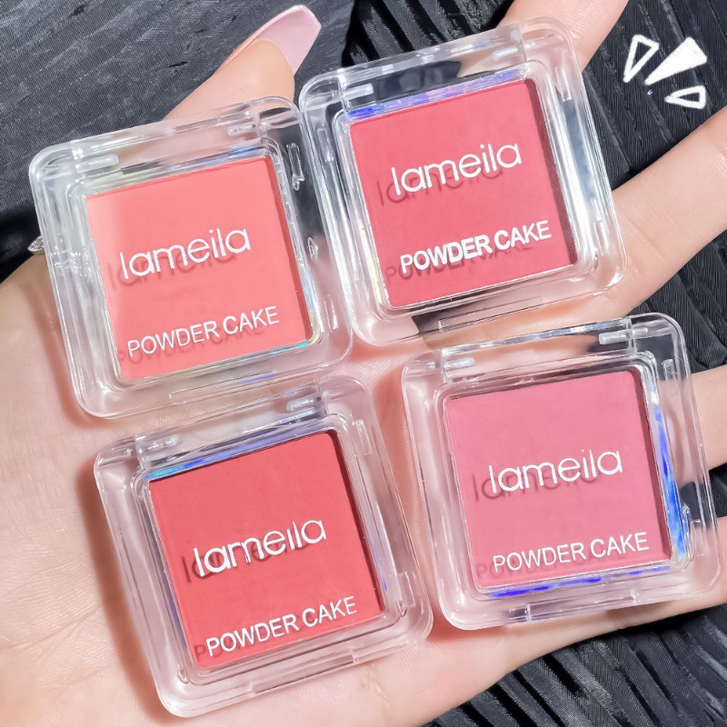 Kasys Phấn Má Hồng Đơn Sắc Màu nude Nguyên Chất Làm Sáng Da Lâu Trôi Tự Nhiên