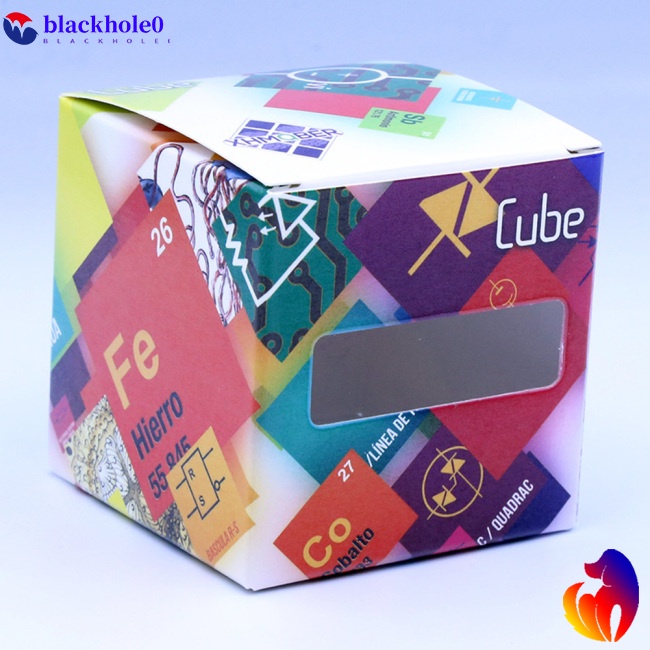 Bh Khối Rubik 3 X 3 Bằng Giấy In Họa Tiết Tốc Độ Phát Triển Trí Tuệ