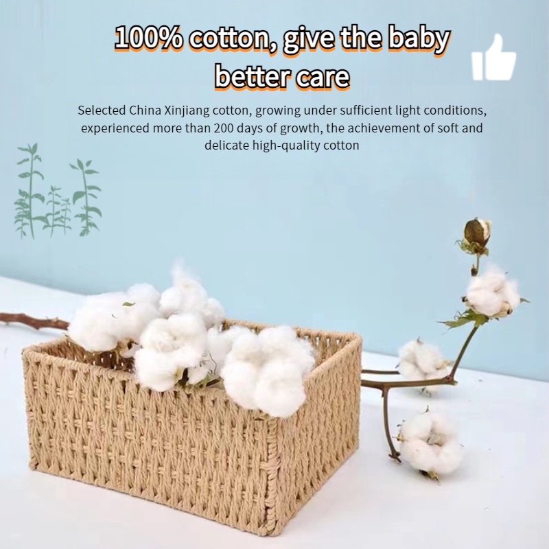 Khăn Tắm Chất Liệu 100% Cotton Cao Cấp Dành Cho Bé