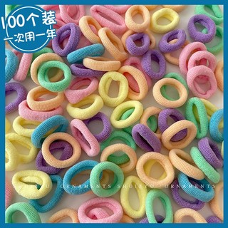 Set 100 Dây Buộc Tóc Co Giãn Tốt Dành Cho Nữ