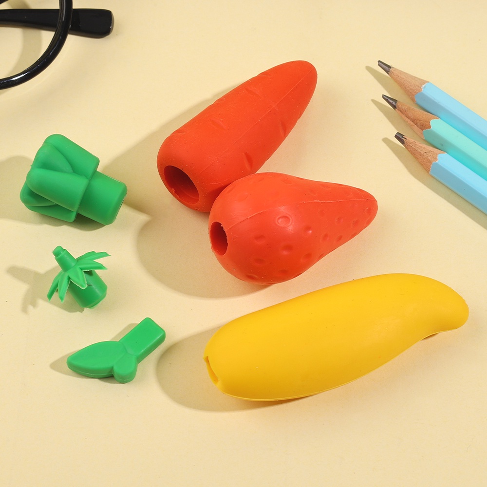 Dễ Thương Gôm Tẩy Hình Củ Cà Rốt / Xoài / Dâu Tây / Trẻ Em / Đồ Dùng Văn Phòng / Trường Học Sáng Tạo
