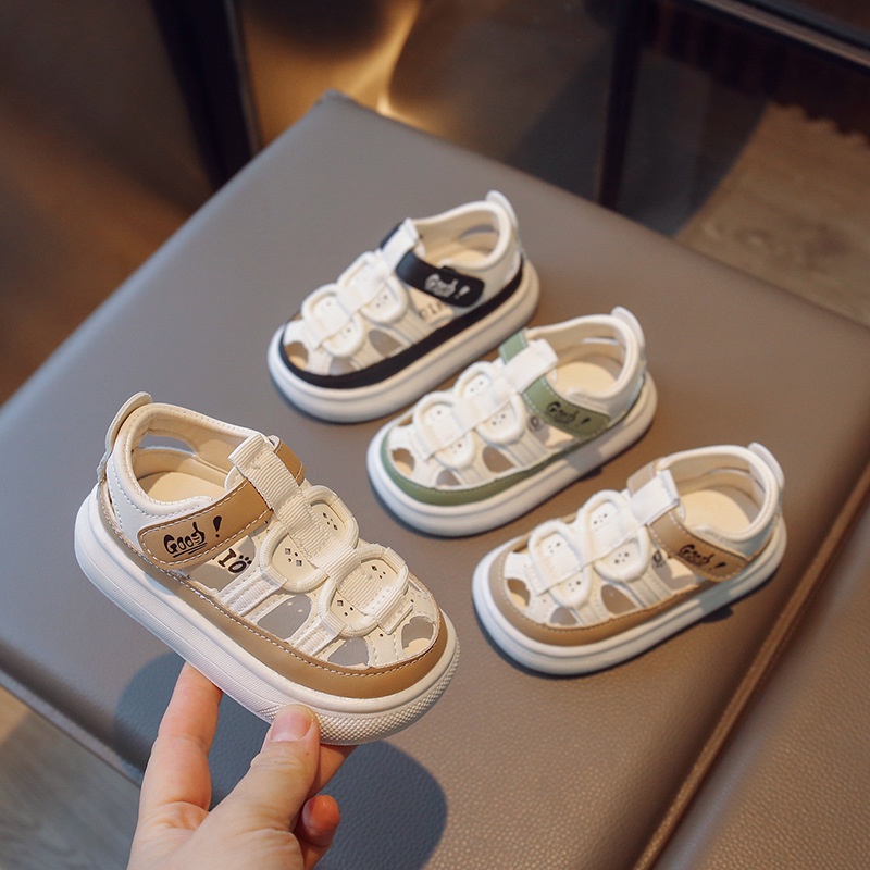 🔥Sandal cho bé🔥Giày Sandal Mùa Hè Hai Dây Dạng Lưới Cho Bé Trai Và Bé Gái