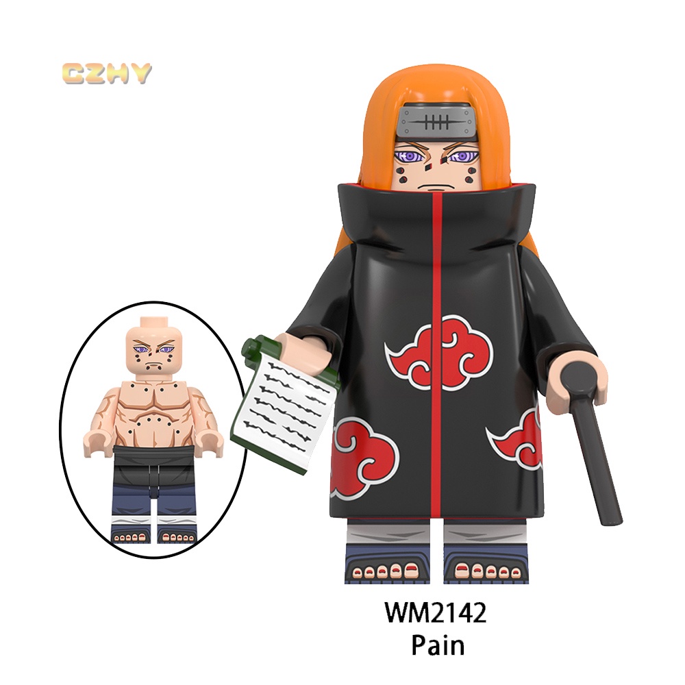 Đồ Chơi Khối Lắp Ráp Hoạt Hình mifune shimura Daanzou Pepper hanzo wm6112
