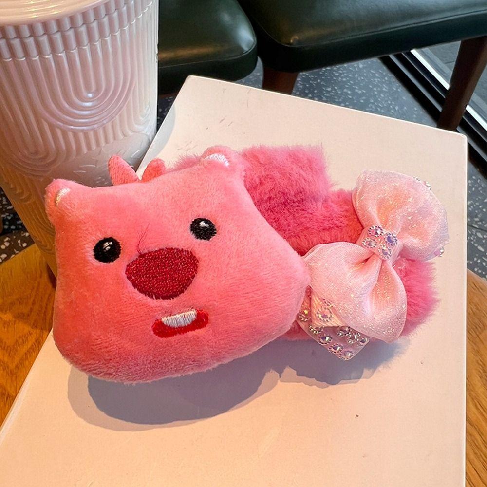 Keene Kẹp Tóc Hình Cá Mập Hoạt Hình Nhồi Bông Sáng Tạo Cho Nữ