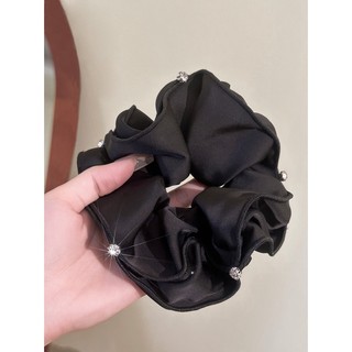 Sang Trọng Dây Buộc Tóc Đính Đá Lấp Lánh Dành Cho Nữ