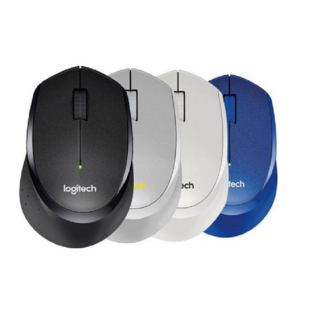 Chuột không dây Logitech M330 Silent Plus giảm ồn 90% - USB 2.4GHz,chuột máy tính,hàng công ty, Bảo hành 6 tháng