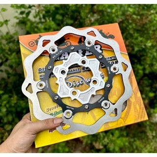 Đĩa ktm khoen inox 304 260mm tặng ốc salaya