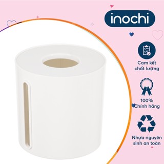 Hộp khăn giấy tròn Inochi - Sano (nắp nhựa)