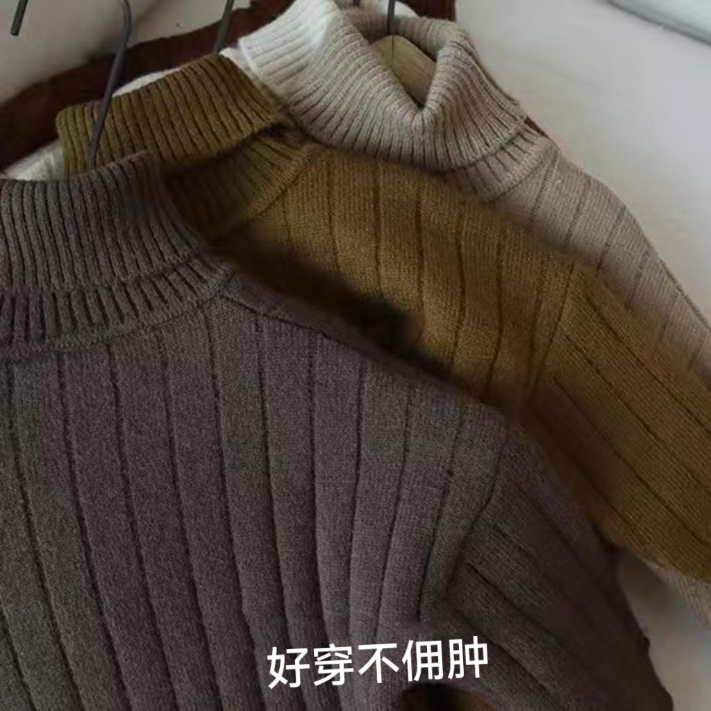 One Áo Sweater Lót Lông Cừu Dày Dặn Thời Trang Mùa Đông Cho Bé Trai Và Gái