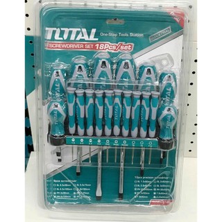 Bộ 18 tua vít total tht250618 cbqs