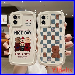ốp lưng Vivo Y15S Y15A Vivo Y01 Y01A tpu Vỏ điện thoại cặp đôi silicon sóng lớn DBL