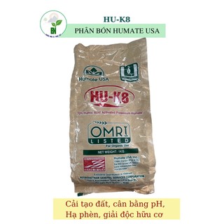 Phân bón humate usa - hu-k8 - giúp cân bằng ph, hạ phèn, giảm mặn, giải độc hữu cơ