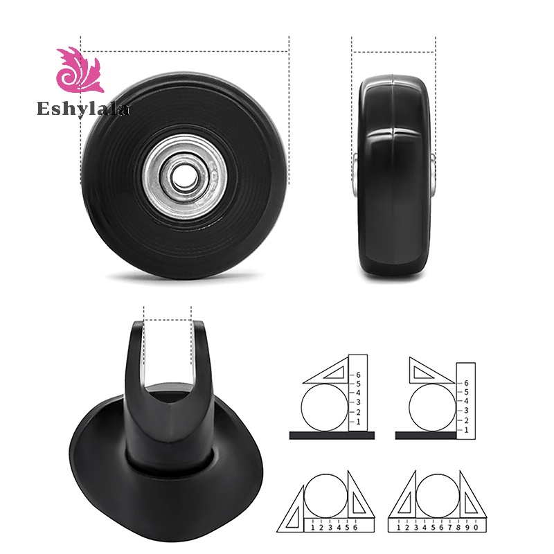 Bánh Xe Lăn Vali Thay Thế eshylala Siêu Bền Tiện Dụng