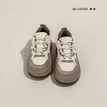 Melade ~ Giày Bốt martin Cổ Thấp Đế Dày Phong Cách Phương Tây Thời Trang Thu Đông 2023 Cho Nữ