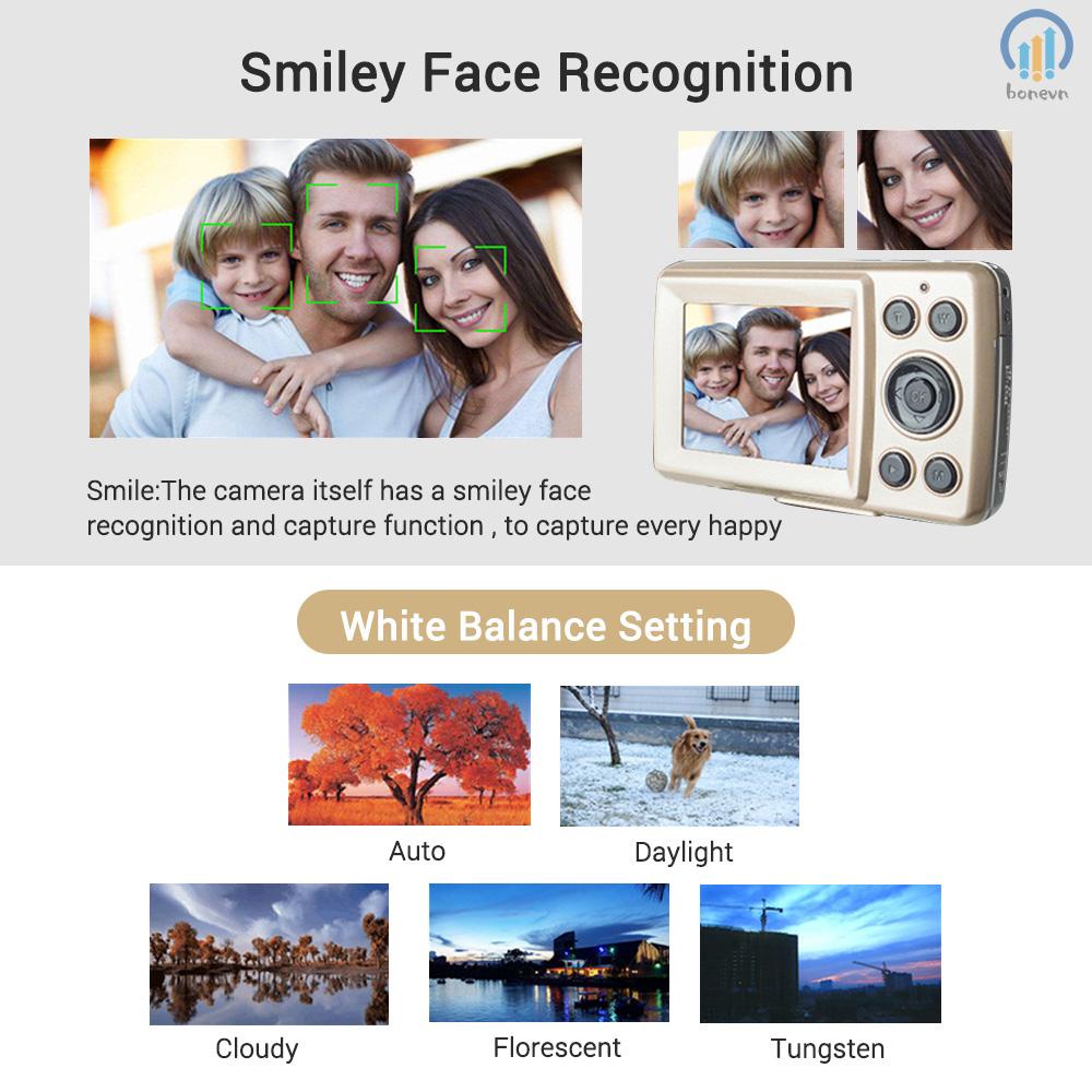 Andoer-2 16MP 16X Zoom HD 1080P Kids Camera Camcorder Digital Camera with 1.77 Inch LCD Screen for Fun-Filled Photography and Video Adventures