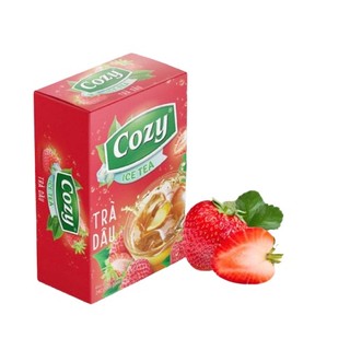 Trà Hoa Qủa COZY ICE TEA  Hòa Tan (Hộp 16 gói x 15gr)