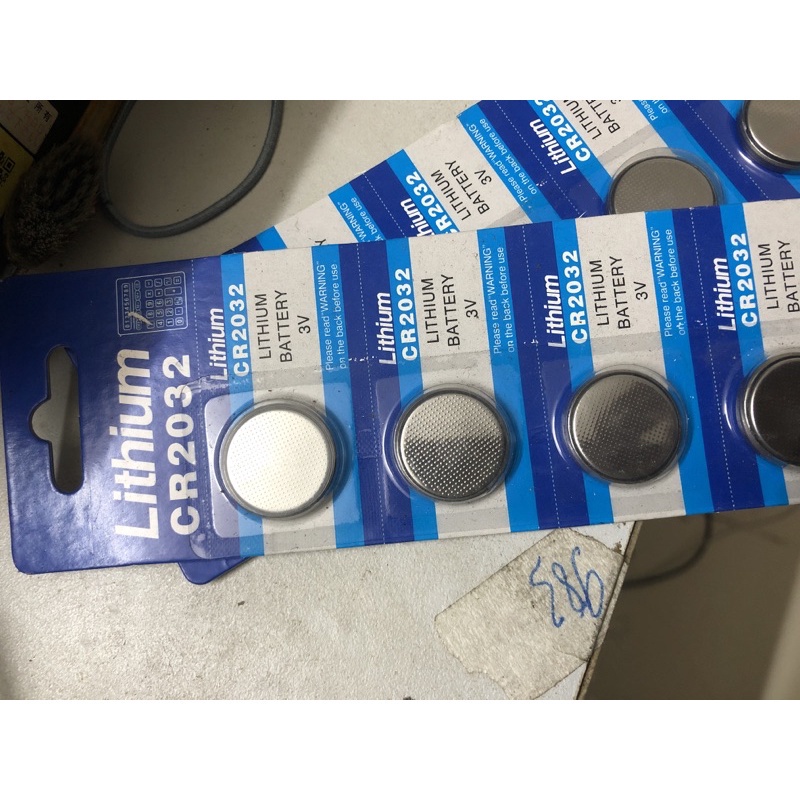 Pin Cr 2032, Pin Cmos vỉ 5 viên Pin Cmos lithium CR2032