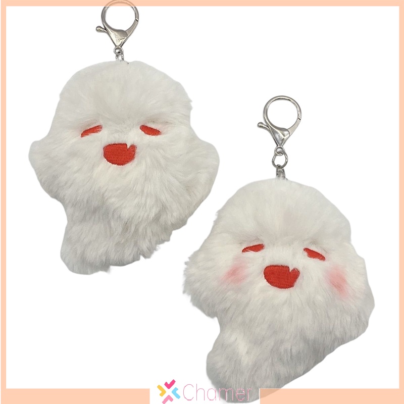 Móc Khóa Hình Ma Nhồi Bông Đáng Yêu Mới