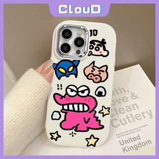 Dễ Thương Ốp Điện Thoại tpu Mềm Chống Sốc In Hình shin chan Cho iphone 7plus 15 11 xr 13 7 8 plus xs max 11 12 14 15 pro max