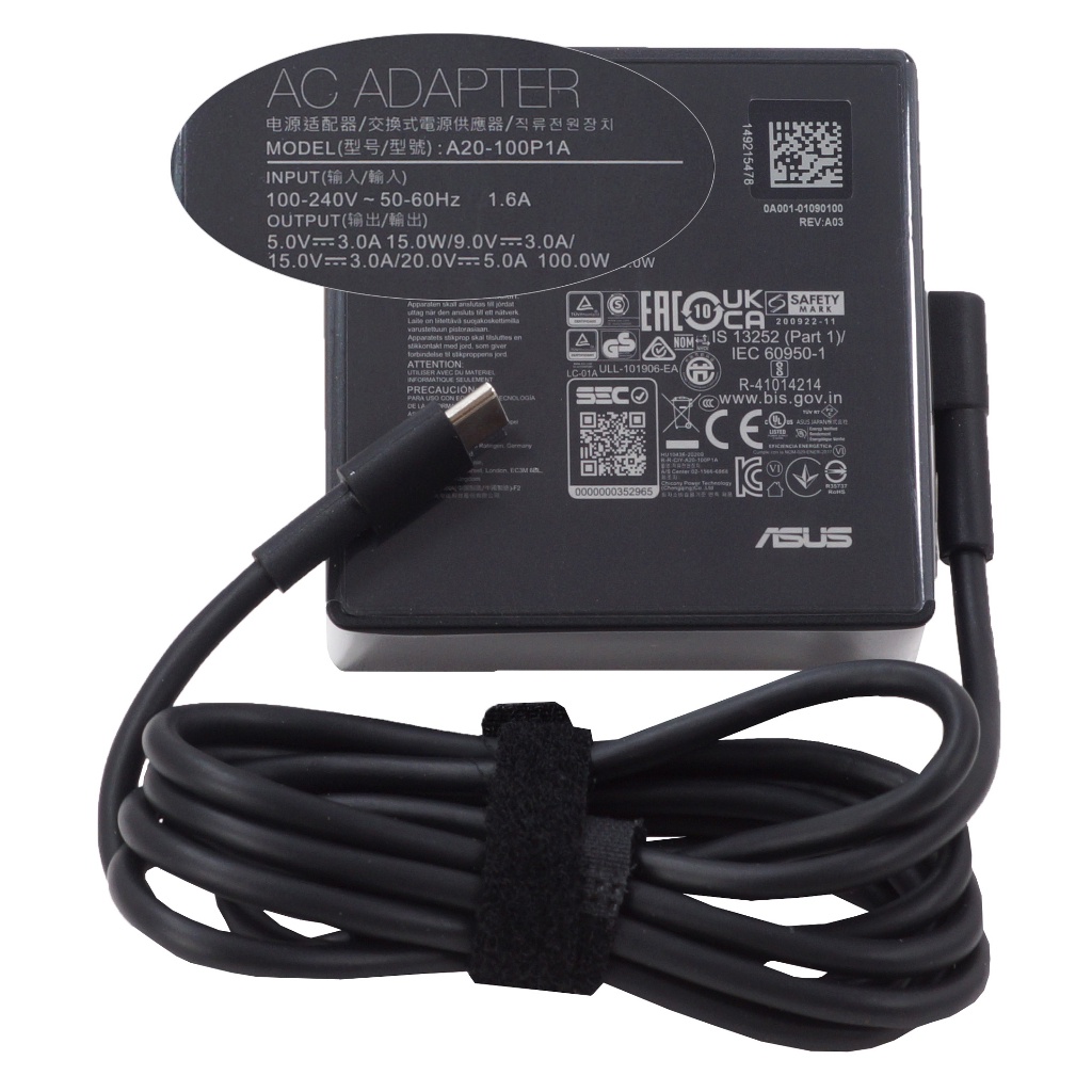 Sạc Laptop Asus ROG Strix G15: G513 G513I G513IC G513IE G513IH G513IM G513IR 20V - 5A (100W) USB-C, 