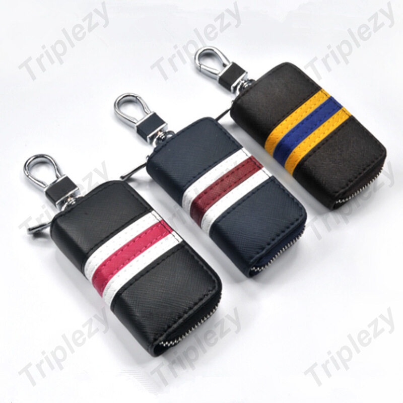 Tri Túi Da Đựng Chìa Khóa Điều Khiển Từ Xa Có Khóa Kéo Cho nissan juke march almera leaf navara kicks Livinaterra x-trail magnite note tiida teana
