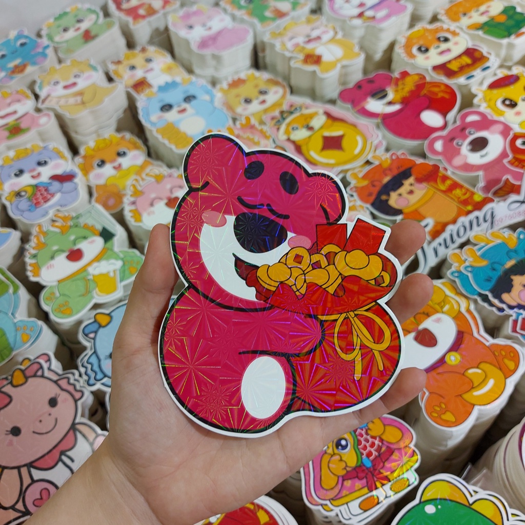 BAO LÌ XÌ CHIBI MẪU RỒNG 2024 NGHỘ NGHĨNH, THẢ GA LÌ XÌ CHO BÉ