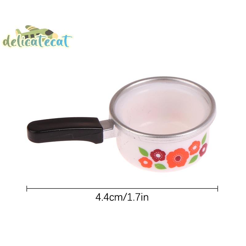 1 Mô Hình Nồi Chảo Mini Tỉ Lệ 1: 12 Trang Trí Nhà Búp Bê