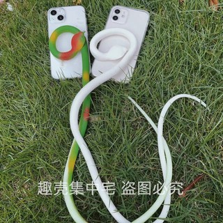 Mô phỏng Giả Rắn Cả Người Thích Hợp Cho Apple 14IPhone Ốp Điện Thoại iPhone 11 / 12 / 13 / 15Pro Max Ngộ nghĩnh 7, 8xs Ốp Bảo Vệ Điện Thoại Độc Đáo Vui Nhộn 1CMH