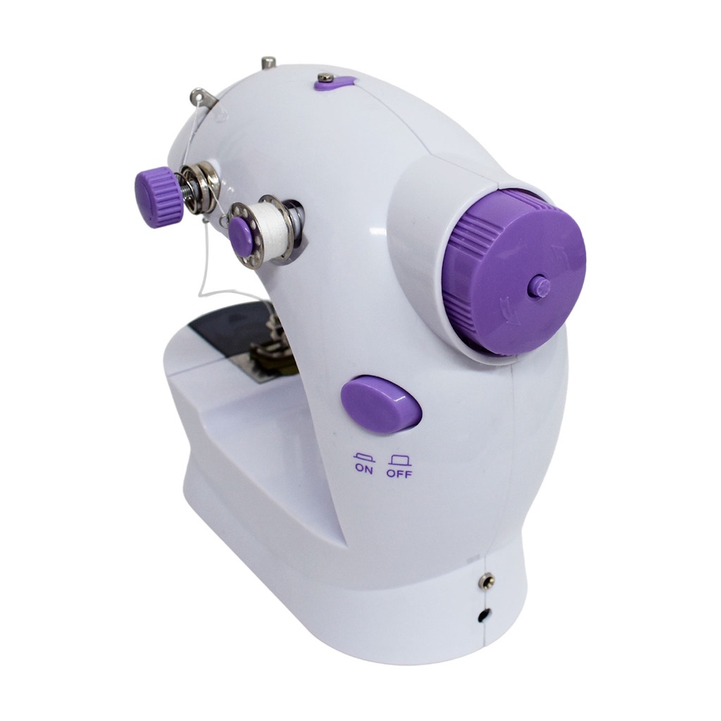 Máy may mini để bàn gia đình - Máy khâu cầm tay Mini gia đình siêu tiện lợi New cho mọi nhà