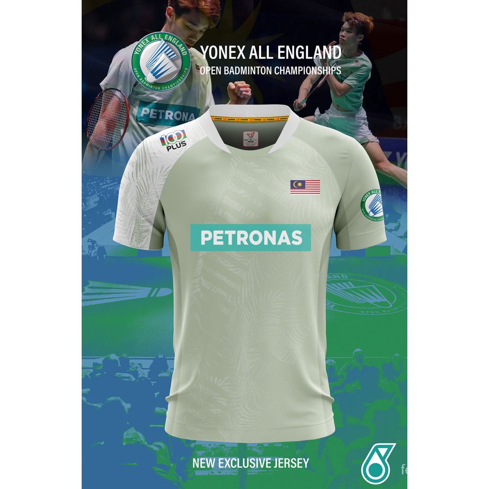 Áo Cầu Lông jersey 2023 victor petronas jersey Phiên Bản Đặc Biệt Tay Ngắn In Tên malaysia yonex 2023 Phiên Bản Đặc Biệt jersey 2023 plus size 0cqg