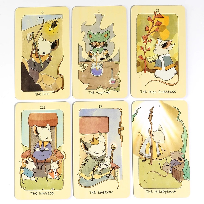 MIMIT Mini Mice Tarot 78 small cards the symbolism of the Tarot