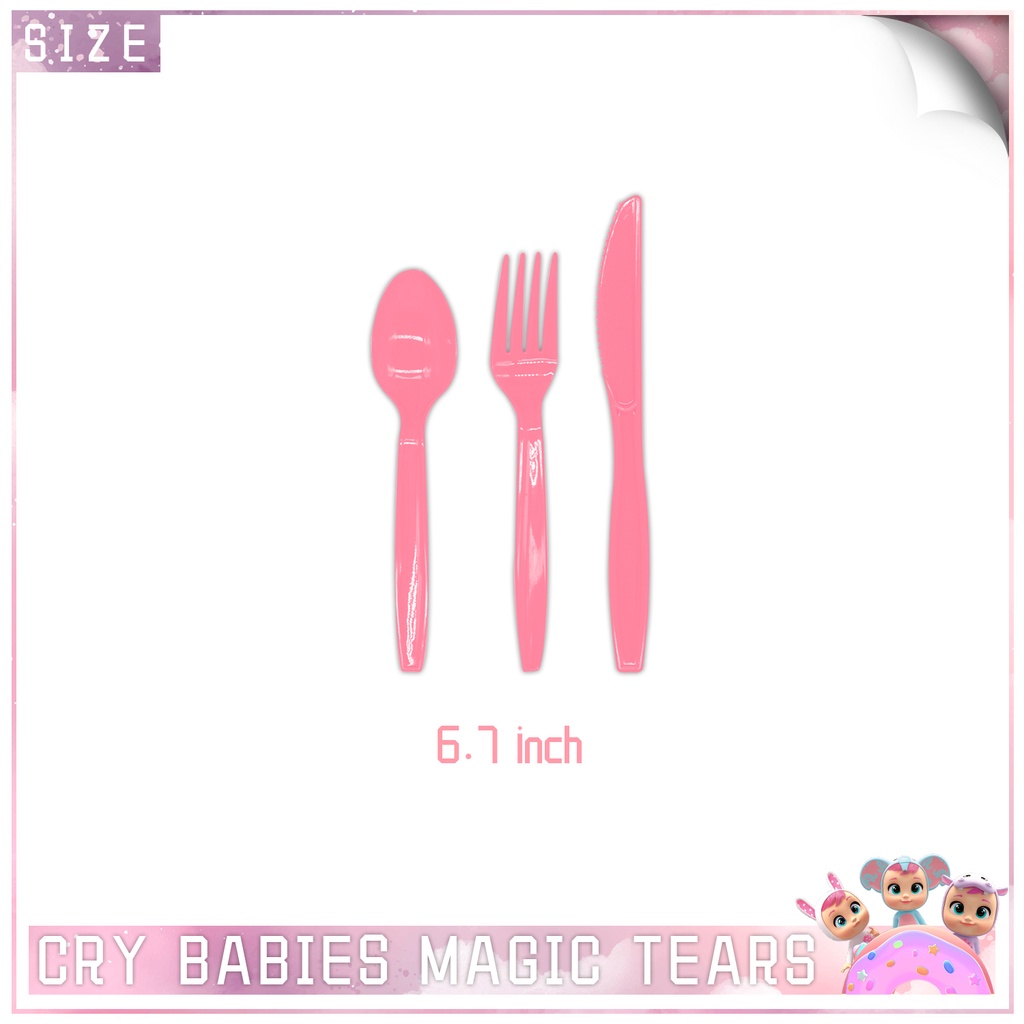 Bộ Khăn Trải Bàn Ăn Hình Búp Bê Dùng Một Lần