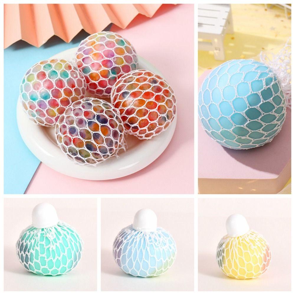 Shanlin Quả Bóng grape Nhiều Màu Sắc Bóp Tay Thư Giãn Đồ Chơi Cho Tiệc Giáng Sinh