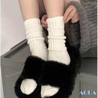 Anana tất bắp chân màu trơn cho nữ